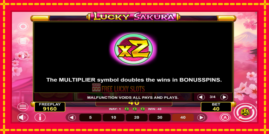 Lucky Sakura Win Spins: สล็อตแมชชีนพร้อมกราฟิกที่ทันสมัย, รูปภาพ 7