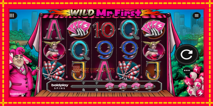 Wild Mr. First: สล็อตแมชชีนพร้อมกราฟิกที่ทันสมัย, รูปภาพ 1