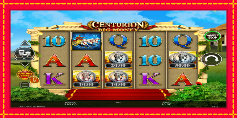 Centurion Big Money: สล็อตแมชชีนพร้อมกราฟิกที่ทันสมัย, รูปภาพ 2