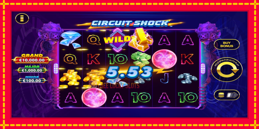 Circuit Shock: สล็อตแมชชีนพร้อมกราฟิกที่ทันสมัย, รูปภาพ 2