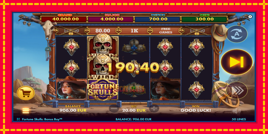 Fortune Skulls Bonus Buy: สล็อตแมชชีนพร้อมกราฟิกที่ทันสมัย, รูปภาพ 4