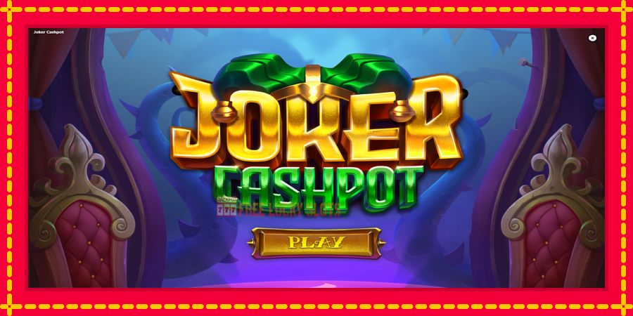 Joker Cashpot: สล็อตแมชชีนพร้อมกราฟิกที่ทันสมัย, รูปภาพ 1