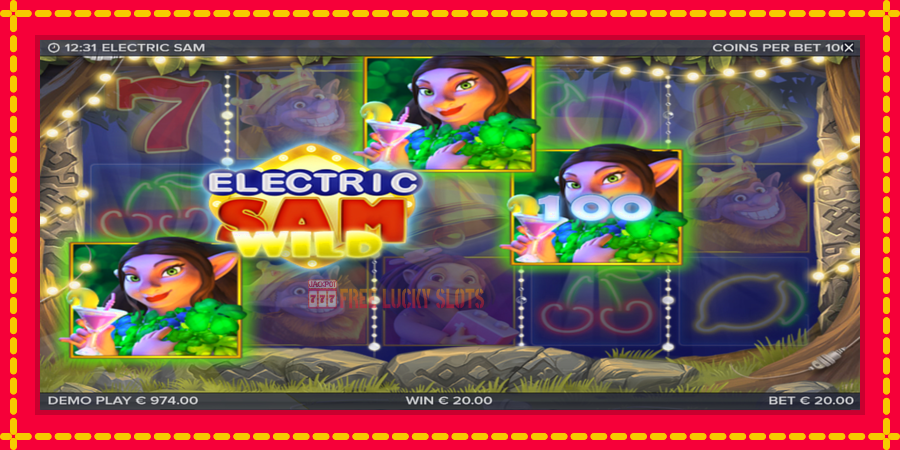 Electric Sam: สล็อตแมชชีนพร้อมกราฟิกที่ทันสมัย, รูปภาพ 4