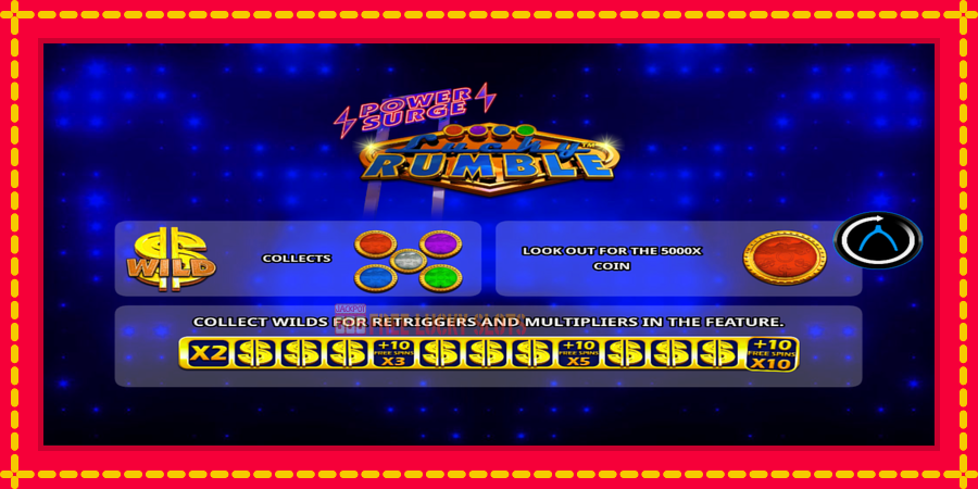 Lucky Rumble Power Surge: สล็อตแมชชีนพร้อมกราฟิกที่ทันสมัย, รูปภาพ 1