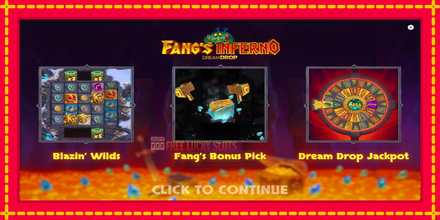 Fangs Inferno Dream Drop: สล็อตแมชชีนพร้อมกราฟิกที่ทันสมัย, รูปภาพ 1