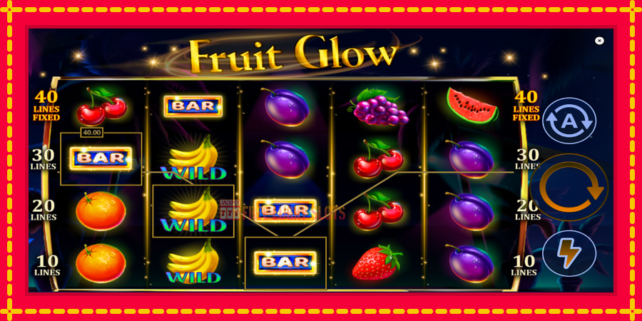 Fruit Glow: สล็อตแมชชีนพร้อมกราฟิกที่ทันสมัย, รูปภาพ 3