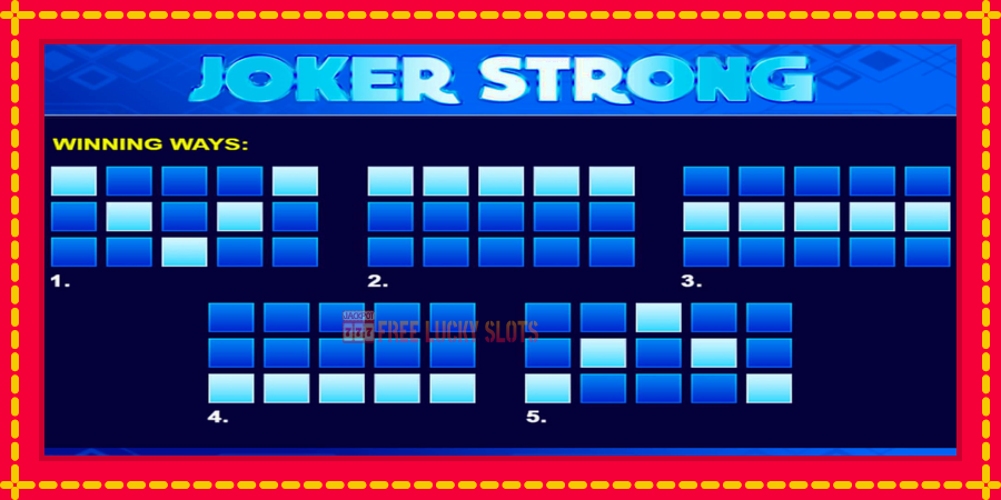 Joker Strong: สล็อตแมชชีนพร้อมกราฟิกที่ทันสมัย, รูปภาพ 7