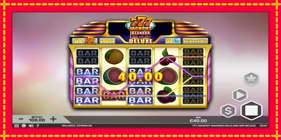 777 Jackpot Diamond Hold and Win Deluxe: สล็อตแมชชีนพร้อมกราฟิกที่ทันสมัย, รูปภาพ 3