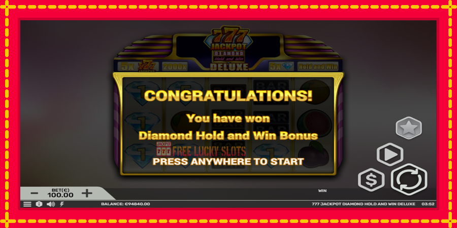 777 Jackpot Diamond Hold and Win Deluxe: สล็อตแมชชีนพร้อมกราฟิกที่ทันสมัย, รูปภาพ 4