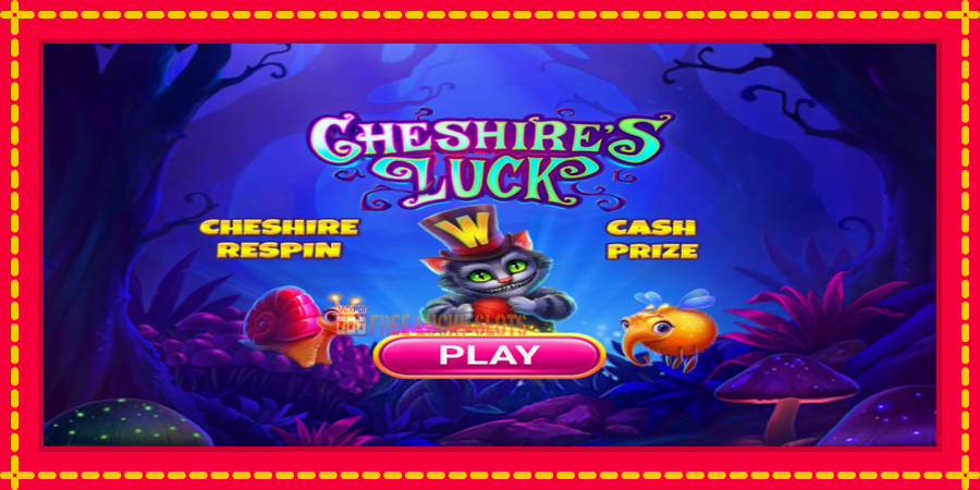 Cheshires Luck: สล็อตแมชชีนพร้อมกราฟิกที่ทันสมัย, รูปภาพ 1