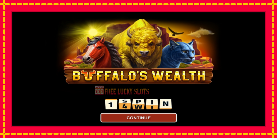 Buffalos Wealth: สล็อตแมชชีนพร้อมกราฟิกที่ทันสมัย, รูปภาพ 1