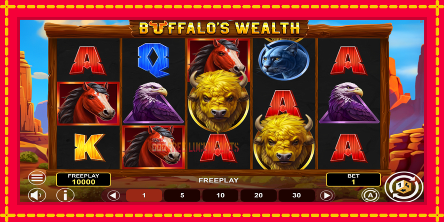 Buffalos Wealth: สล็อตแมชชีนพร้อมกราฟิกที่ทันสมัย, รูปภาพ 2