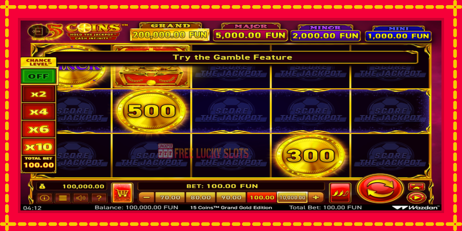 15 Coins Grand Gold Edition Score The Jackpot: สล็อตแมชชีนพร้อมกราฟิกที่ทันสมัย, รูปภาพ 2