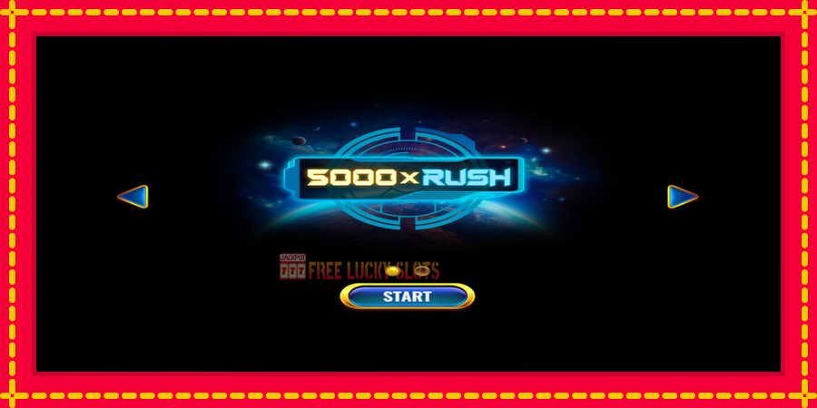 5000 x Rush: สล็อตแมชชีนพร้อมกราฟิกที่ทันสมัย, รูปภาพ 1