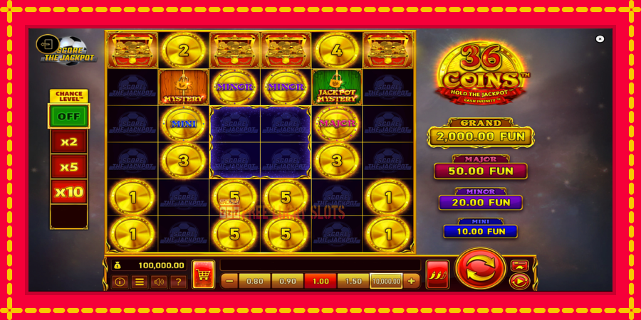 36 Coins Score The Jackpot: สล็อตแมชชีนพร้อมกราฟิกที่ทันสมัย, รูปภาพ 2