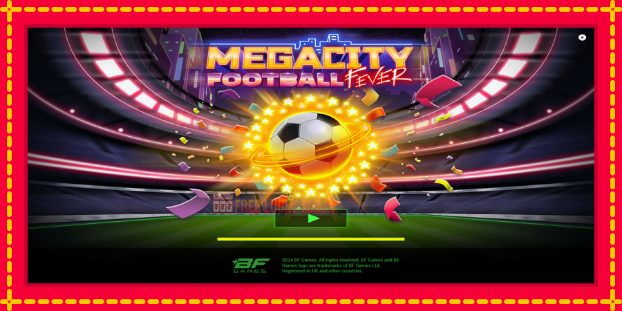 Megacity Football Fever: สล็อตแมชชีนพร้อมกราฟิกที่ทันสมัย, รูปภาพ 1