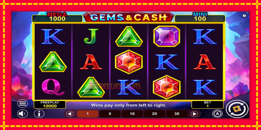 Gems & Cash: สล็อตแมชชีนพร้อมกราฟิกที่ทันสมัย, รูปภาพ 2