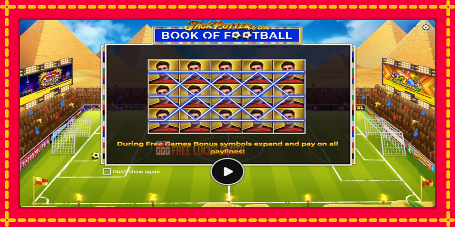 Jack Potter & The Book of Football: สล็อตแมชชีนพร้อมกราฟิกที่ทันสมัย, รูปภาพ 1