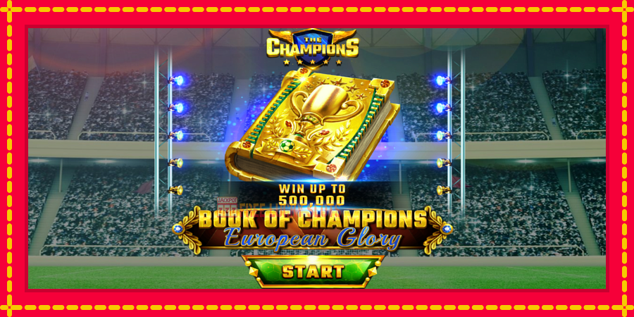 Book of Champions - European Glory: สล็อตแมชชีนพร้อมกราฟิกที่ทันสมัย, รูปภาพ 1