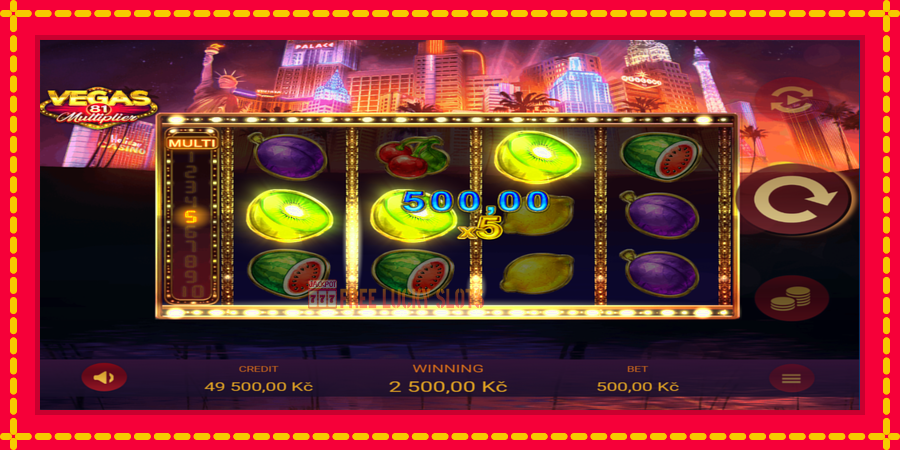 Vegas 81 Multiplier: สล็อตแมชชีนพร้อมกราฟิกที่ทันสมัย, รูปภาพ 2