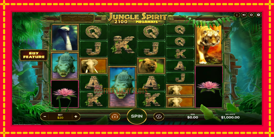 Jungle Spirit Megaways: สล็อตแมชชีนพร้อมกราฟิกที่ทันสมัย, รูปภาพ 2