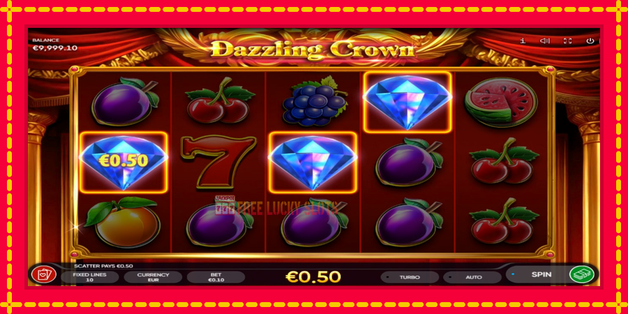 Dazzling Crown: สล็อตแมชชีนพร้อมกราฟิกที่ทันสมัย, รูปภาพ 4