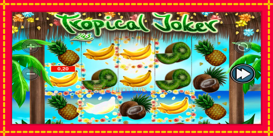 Tropical Joker: สล็อตแมชชีนพร้อมกราฟิกที่ทันสมัย, รูปภาพ 3