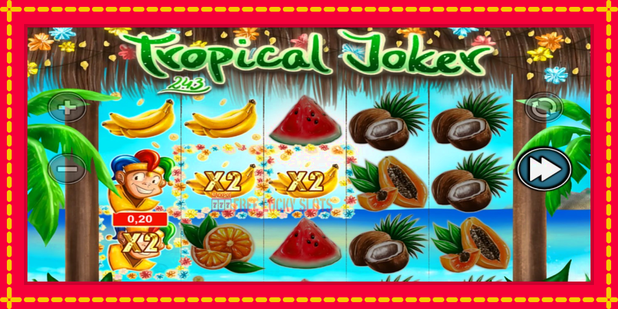 Tropical Joker: สล็อตแมชชีนพร้อมกราฟิกที่ทันสมัย, รูปภาพ 4