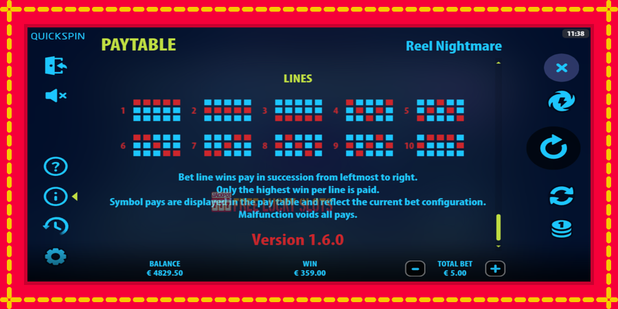 Reel Nightmare: สล็อตแมชชีนพร้อมกราฟิกที่ทันสมัย, รูปภาพ 7