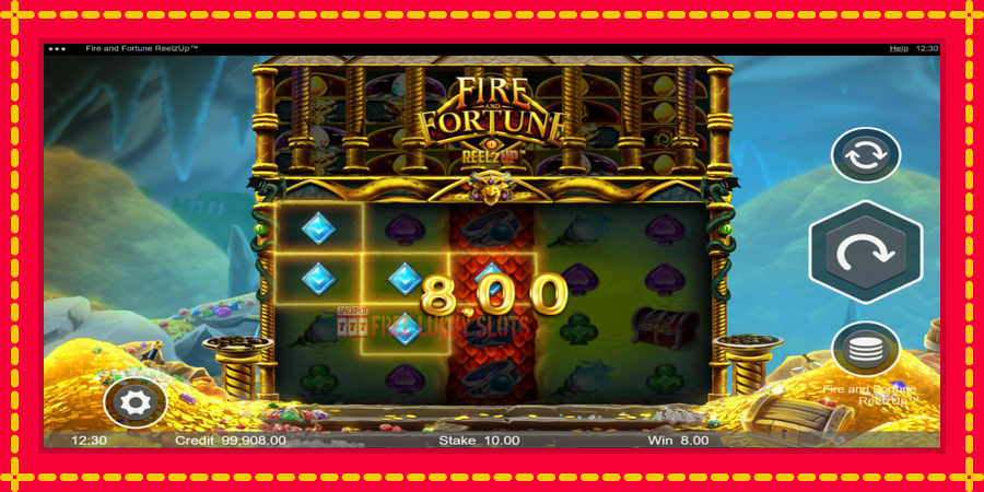 Fire and Fortune ReelzUp: สล็อตแมชชีนพร้อมกราฟิกที่ทันสมัย, รูปภาพ 3