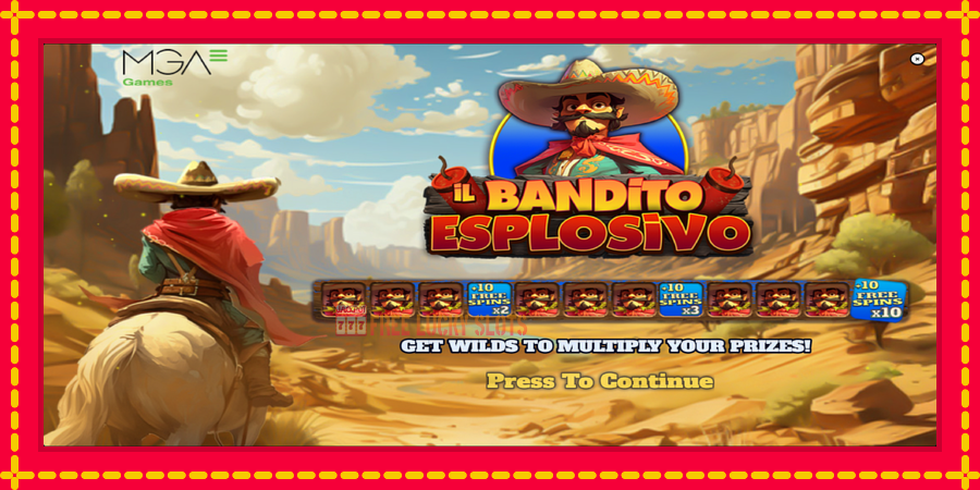 Il Bandito Esplosivo: สล็อตแมชชีนพร้อมกราฟิกที่ทันสมัย, รูปภาพ 1