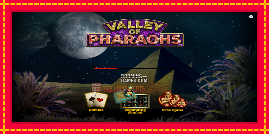 Valley of Pharaohs: สล็อตแมชชีนพร้อมกราฟิกที่ทันสมัย, รูปภาพ 1