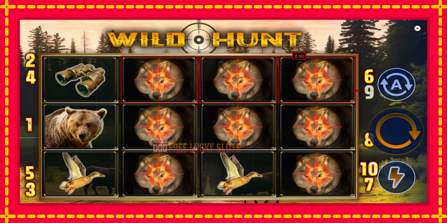 Wild Hunt: สล็อตแมชชีนพร้อมกราฟิกที่ทันสมัย, รูปภาพ 3