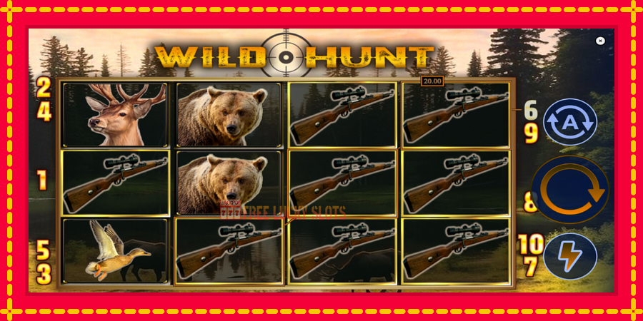 Wild Hunt: สล็อตแมชชีนพร้อมกราฟิกที่ทันสมัย, รูปภาพ 4