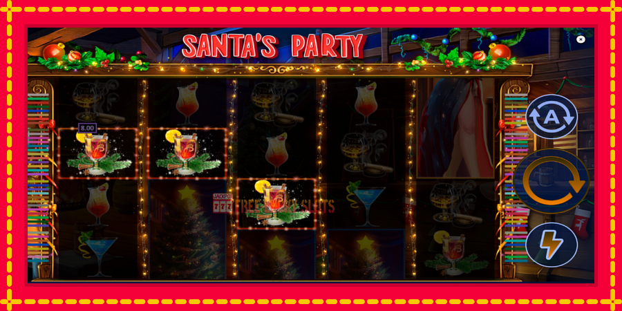 Santas Party: สล็อตแมชชีนพร้อมกราฟิกที่ทันสมัย, รูปภาพ 3