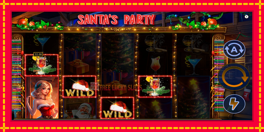 Santas Party: สล็อตแมชชีนพร้อมกราฟิกที่ทันสมัย, รูปภาพ 4