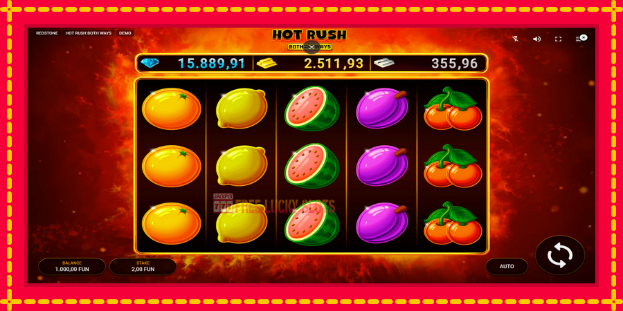 Hot Rush Both Ways: สล็อตแมชชีนพร้อมกราฟิกที่ทันสมัย, รูปภาพ 1