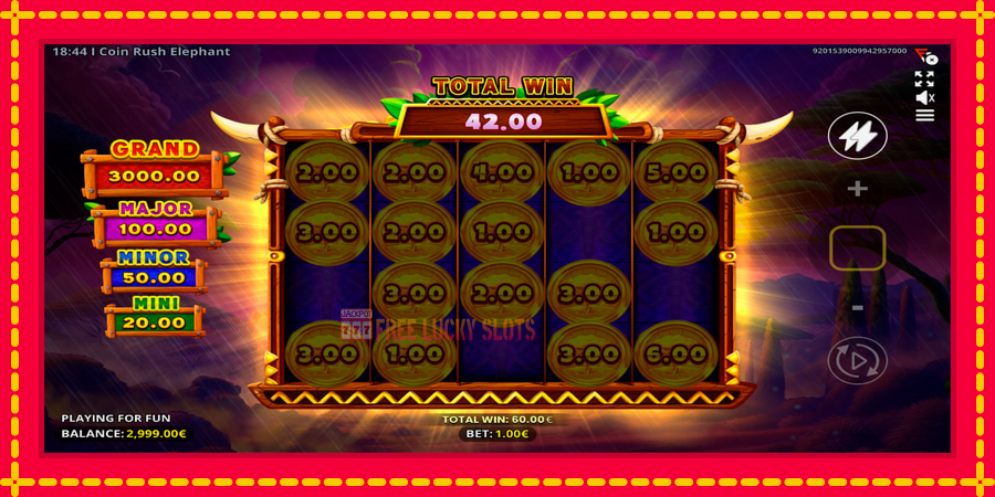 Coin Rush: Elephant Strike: สล็อตแมชชีนพร้อมกราฟิกที่ทันสมัย, รูปภาพ 4