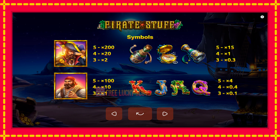 Pirate Stuff: สล็อตแมชชีนพร้อมกราฟิกที่ทันสมัย, รูปภาพ 6