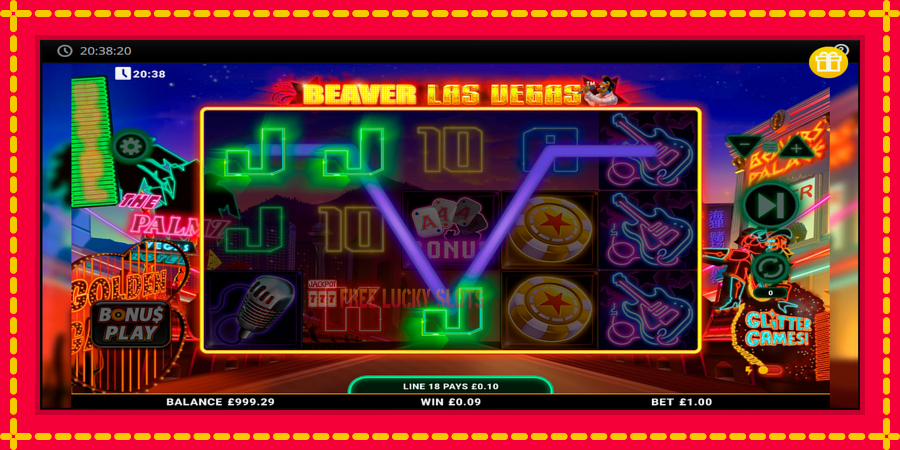 Beaver Las Vegas: สล็อตแมชชีนพร้อมกราฟิกที่ทันสมัย, รูปภาพ 3