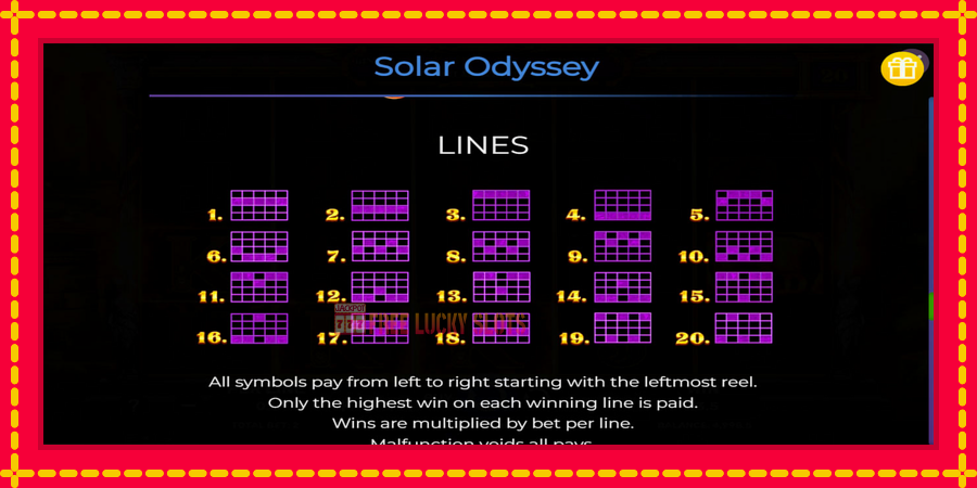 Solar Odyssey: สล็อตแมชชีนพร้อมกราฟิกที่ทันสมัย, รูปภาพ 7