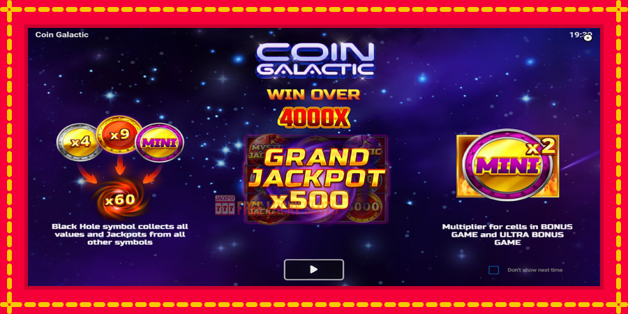 Coin Galactic: สล็อตแมชชีนพร้อมกราฟิกที่ทันสมัย, รูปภาพ 1