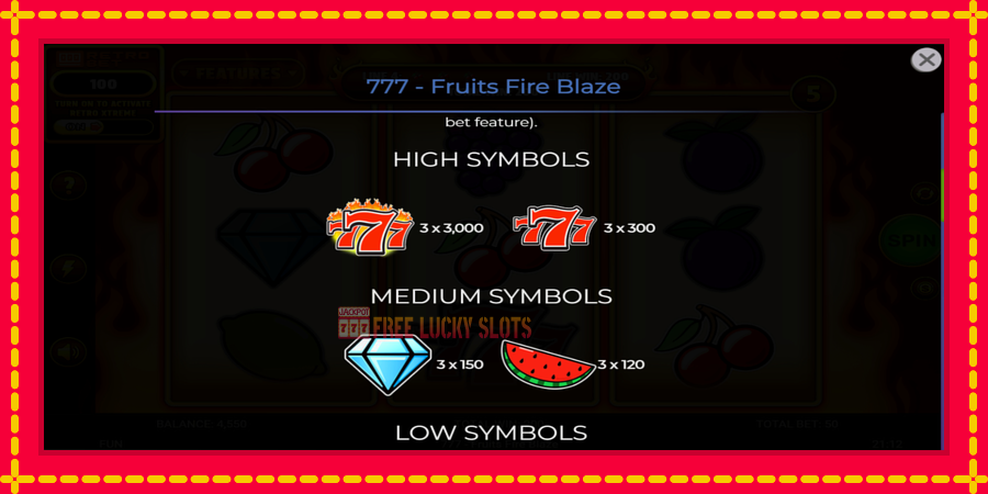 777 - Fruits Fire Blaze: สล็อตแมชชีนพร้อมกราฟิกที่ทันสมัย, รูปภาพ 6