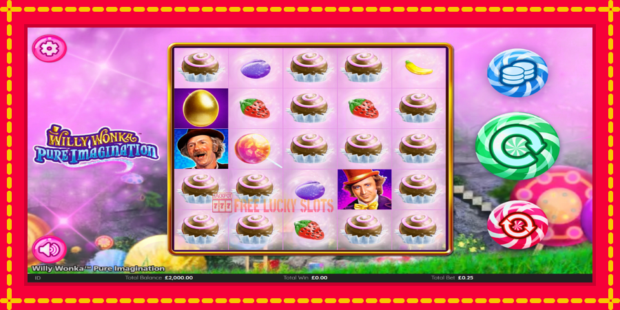 Willy Wonka Pure Imagination: สล็อตแมชชีนพร้อมกราฟิกที่ทันสมัย, รูปภาพ 2