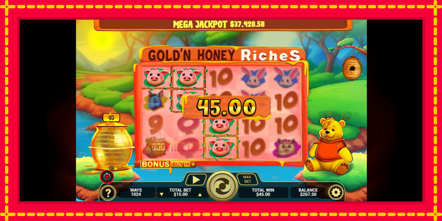 Goldn Honey Riches: สล็อตแมชชีนพร้อมกราฟิกที่ทันสมัย, รูปภาพ 4