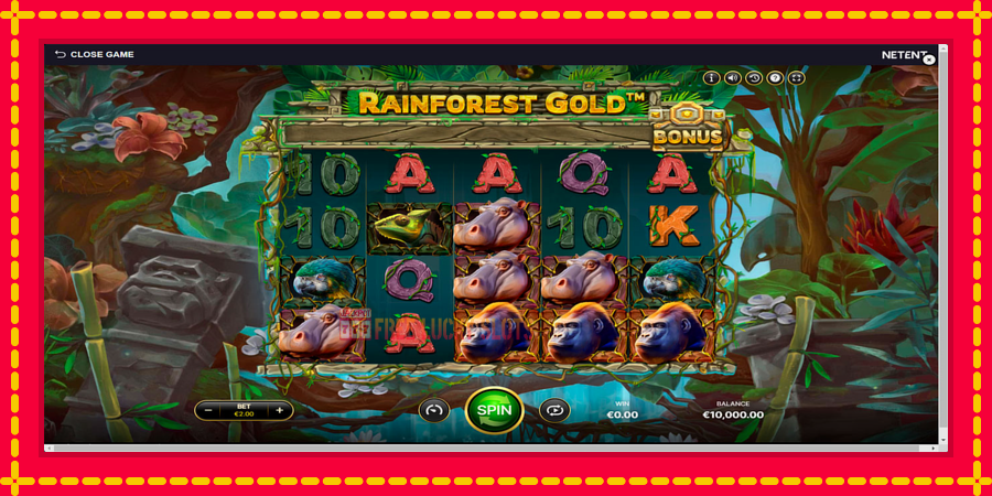 Rainforest Gold: สล็อตแมชชีนพร้อมกราฟิกที่ทันสมัย, รูปภาพ 1