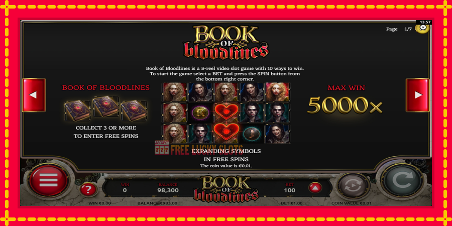 Book of Bloodlines: สล็อตแมชชีนพร้อมกราฟิกที่ทันสมัย, รูปภาพ 5