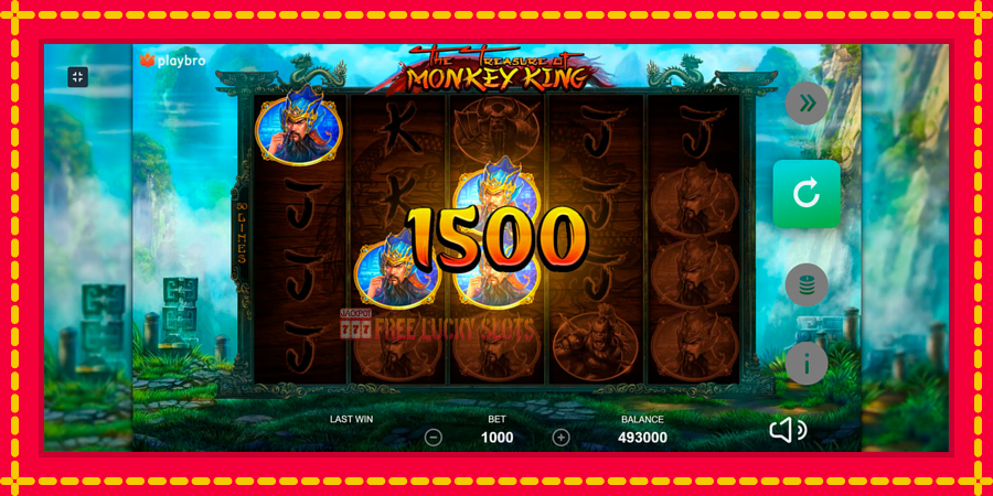 The Monkey King: สล็อตแมชชีนพร้อมกราฟิกที่ทันสมัย, รูปภาพ 2