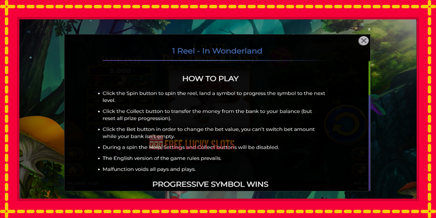 1 Reel In Wonderland: สล็อตแมชชีนพร้อมกราฟิกที่ทันสมัย, รูปภาพ 5