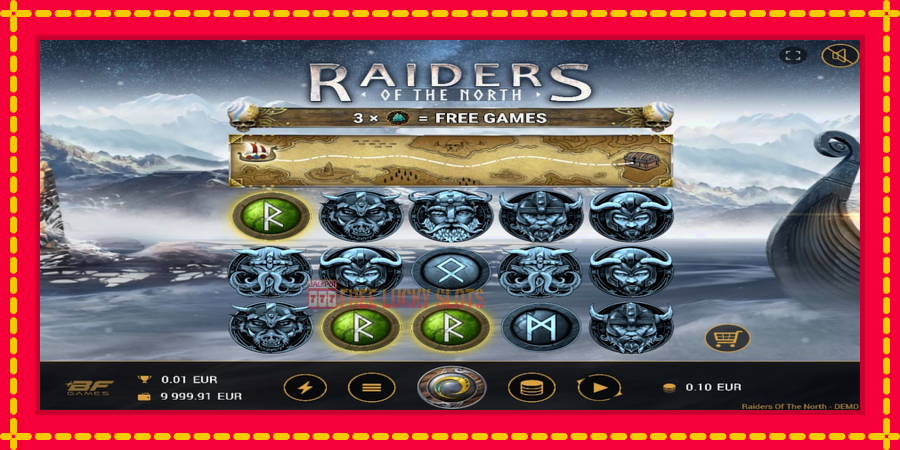 Raiders of the North: สล็อตแมชชีนพร้อมกราฟิกที่ทันสมัย, รูปภาพ 2